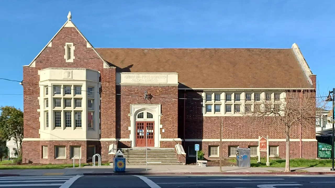 Oakland Public Library Temescal Branch, Oakland, California, United States.