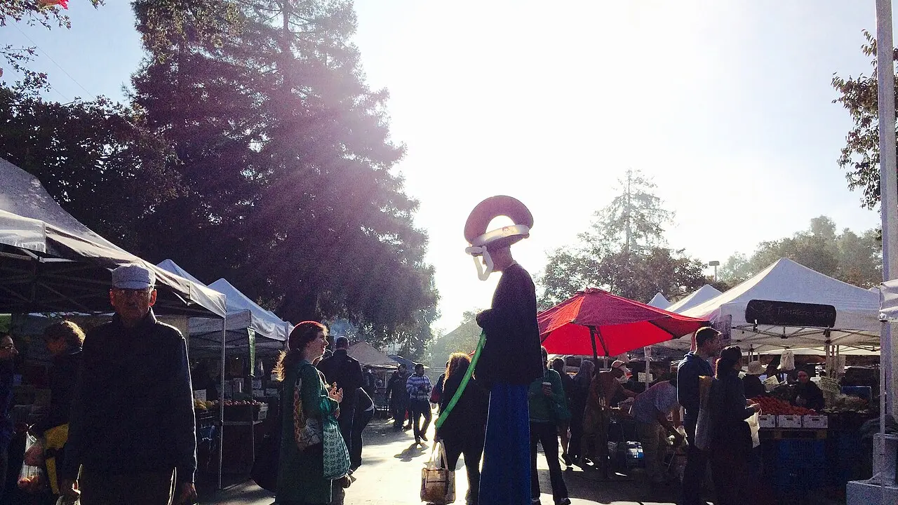 Rockridge, Oakland (October 20, 2013) Farmers Market