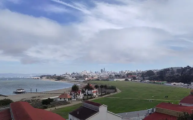 California Coast Trail views in San francisco