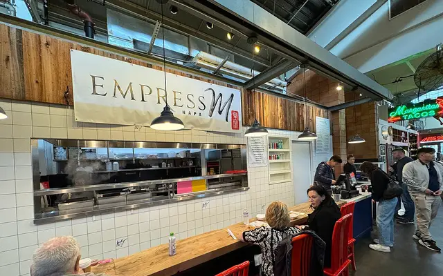 Empress M pop-up at the Oxbow, Napa, California