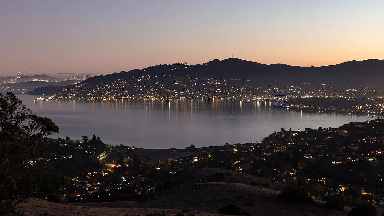 Richardson Bay and Sausalito