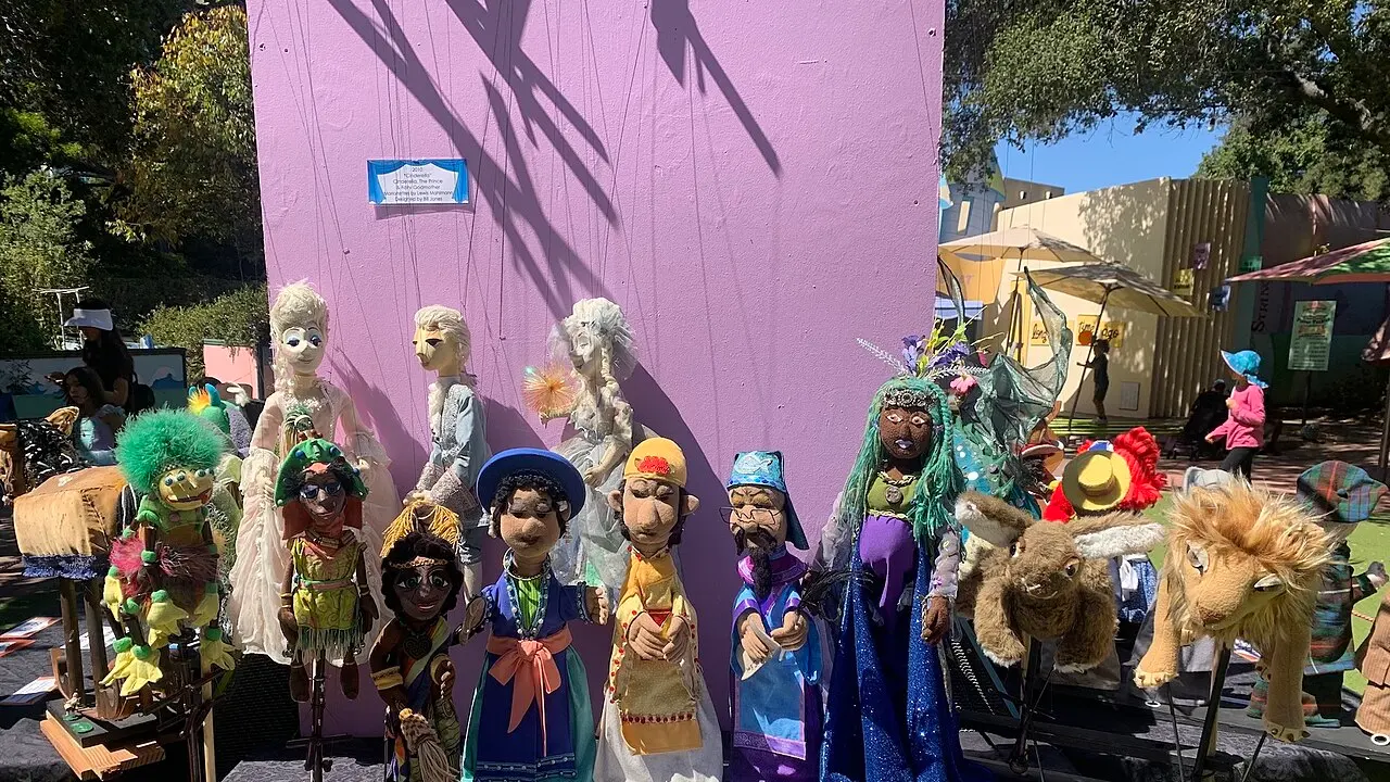 Display of puppets from Fairyland, 2010-2025