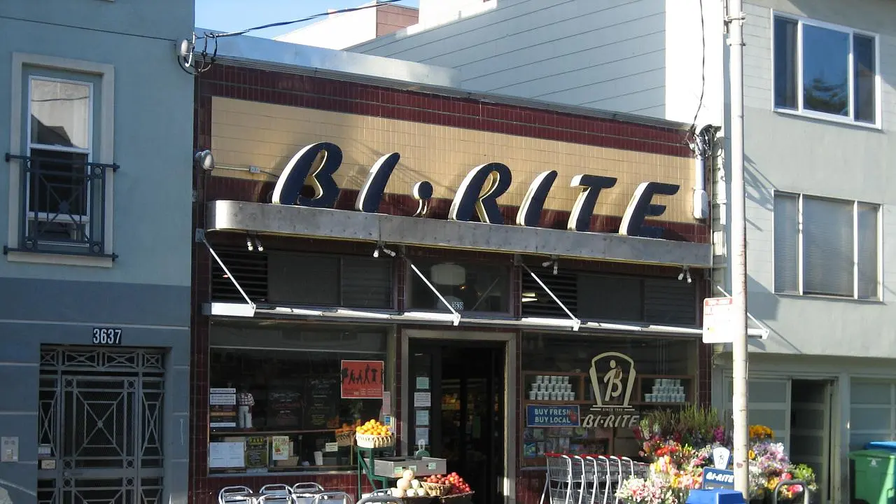 Bi-Rite Market, 18th St in 2008