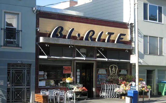 Bi-Rite Market, 18th St in 2008