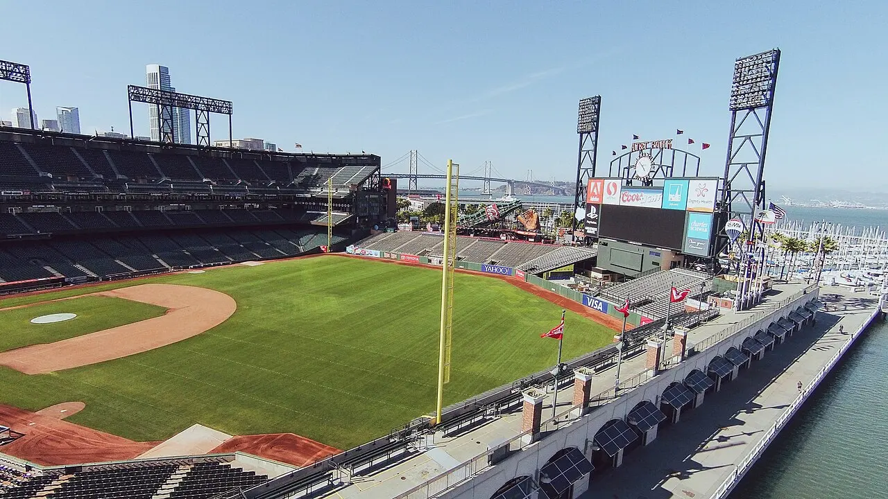 Empty AT&T Park in the day