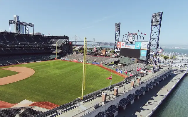 Empty AT&T Park in the day