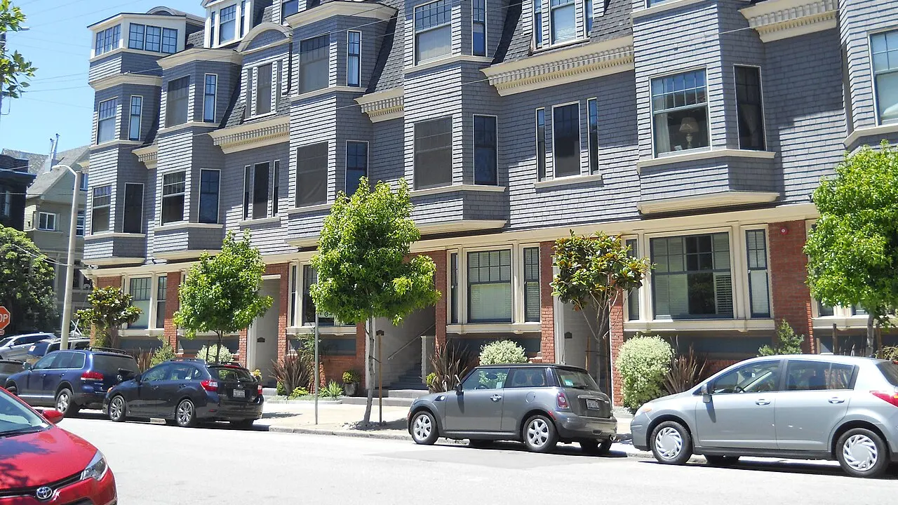 Apartments at 2870–78 Washington Street, San Francisco, California