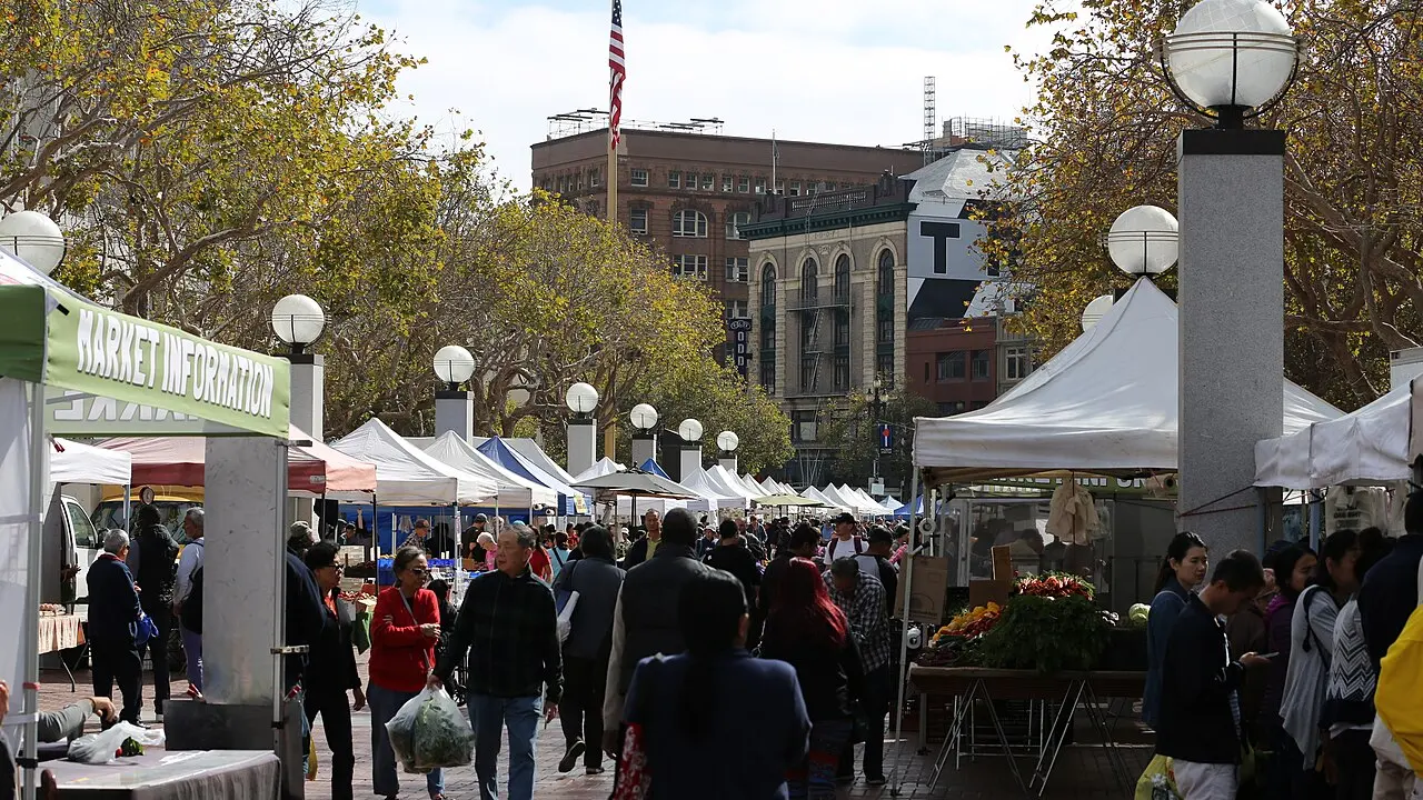 Farmer´s Market at Civic Center in San Francisco (TK1)