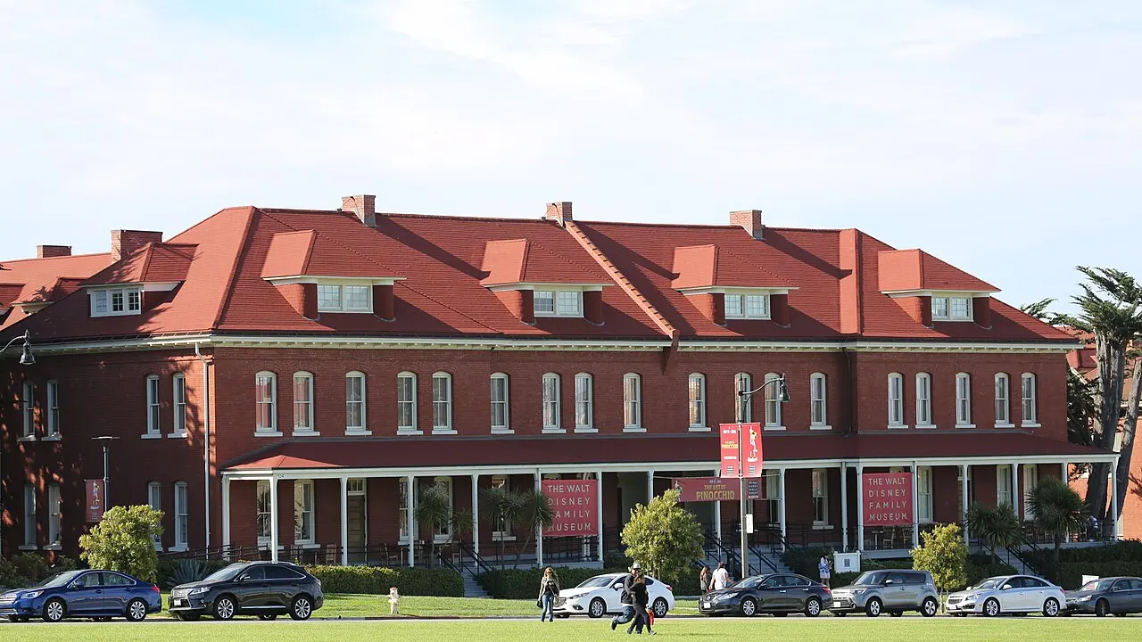 The Walt Disney Family Museum in the Presidio, San Francisco (TK1)