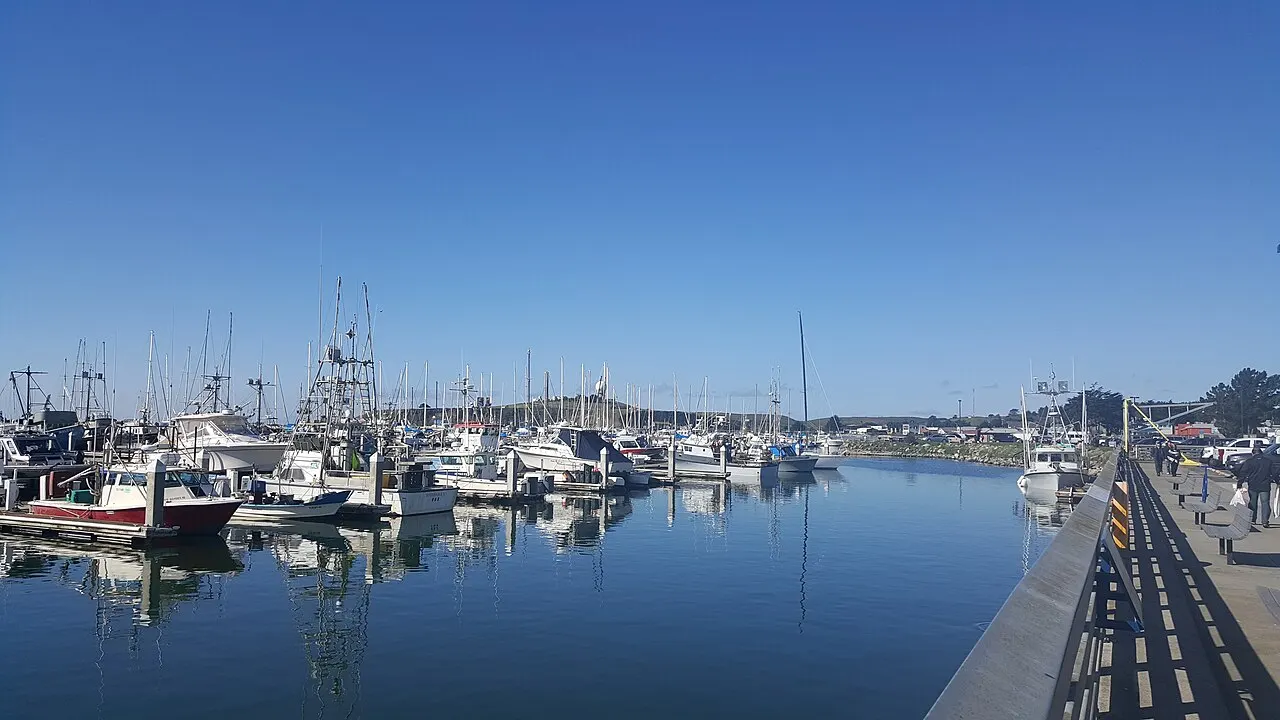 View of the harbor in February 2017