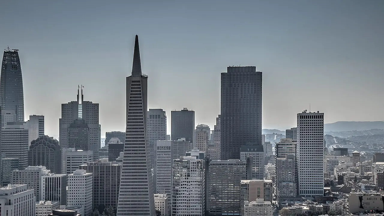 Financial District as seen from Coit Tower