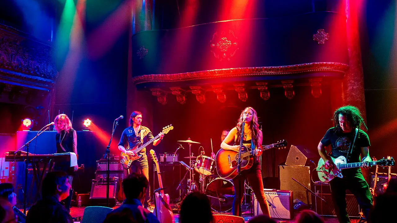 The Belle Sounds playing at The Great American Music Hall in San Francisco on May 27, 2016