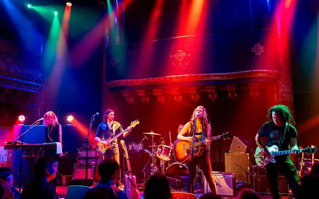The Belle Sounds playing at The Great American Music Hall in San Francisco on May 27, 2016