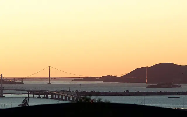 beautiful golden sky